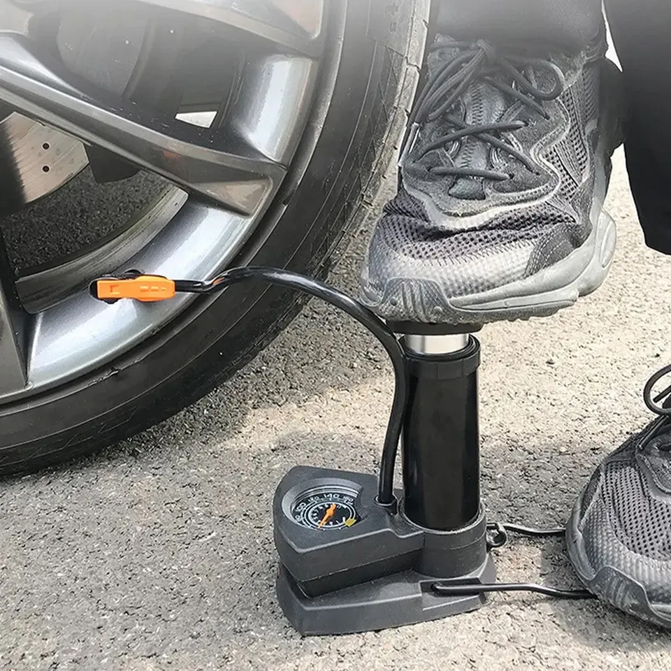 Heavy-Duty High-Pressure Foot Air Pump