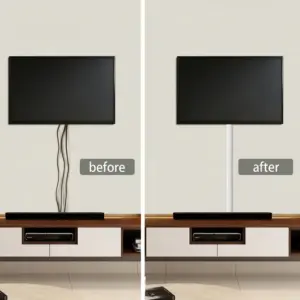 Self-Adhesive Wall Cable Concealer Channels