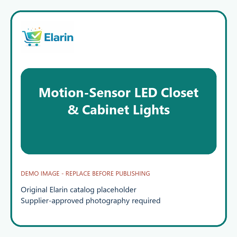 Motion-Sensor LED Closet & Cabinet Lights